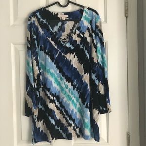 J M COLLECTION TOP,SIZE XL